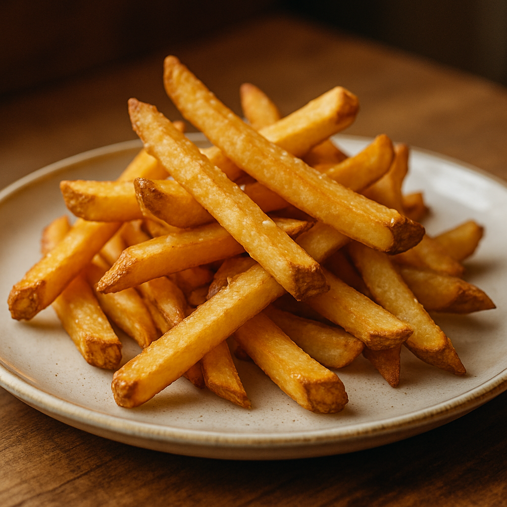 crispy skin-on fries